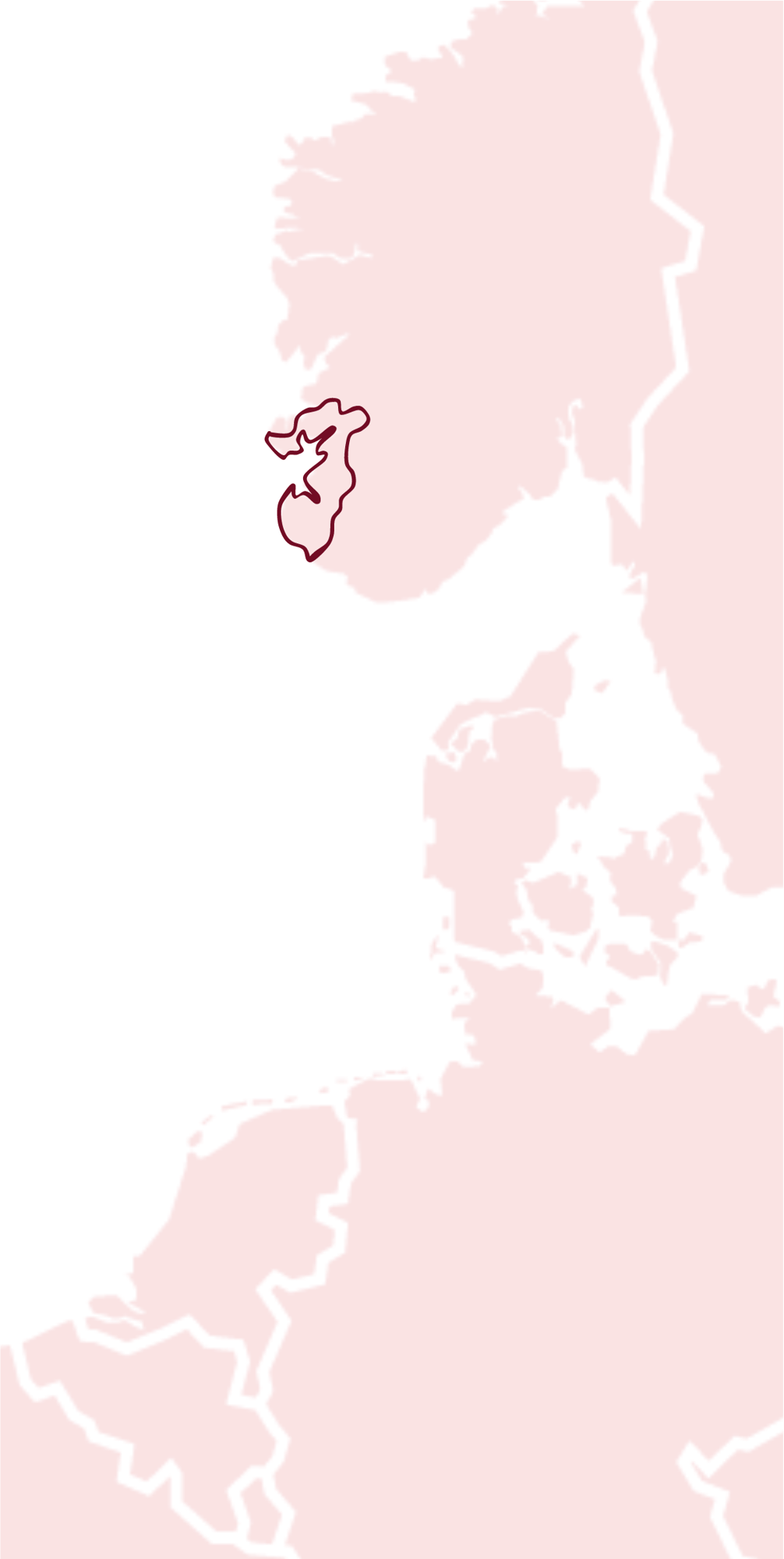 Southwest Norway kart