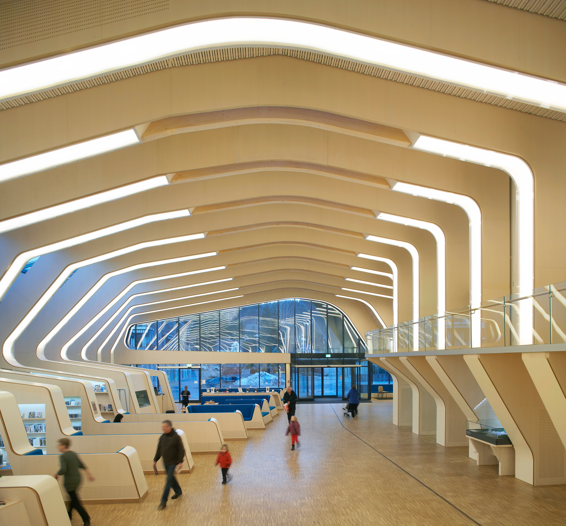 Vennesla Library - technical infrastructure_©Hufton+Crow